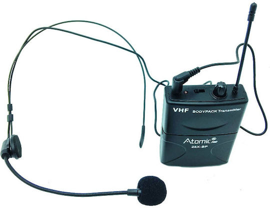 Atomic4DJ VHF252 Ασύρματο Δυναμικό Μικρόφωνο Κεφαλής για Φωνητικά