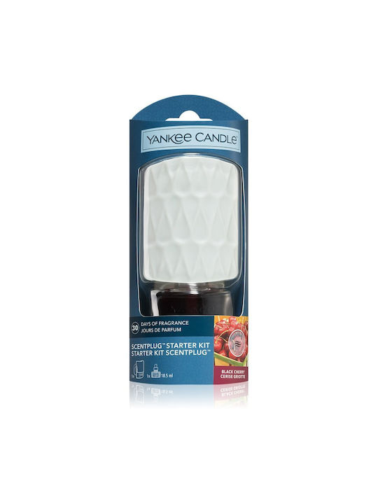 Yankee Candle Set Lichide de Reumplere pentru Difuzor ScentPlug Starter Kit cu Aromă Black Cherry