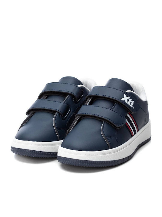 Παιδικά Sneakers με Σκρατς Navy Μπλε