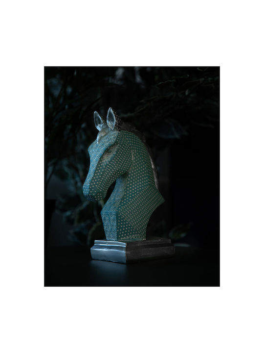 InTheBox Decorative Horse Polyresin Koos in Bay Leaf Mint 19.5x10.5x27cm 1pcs