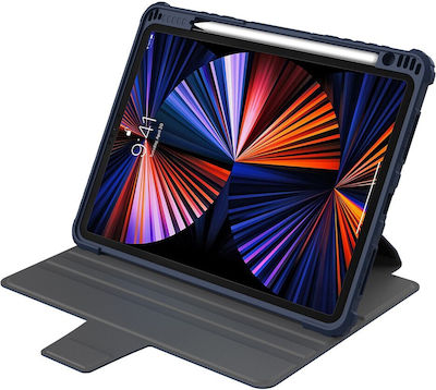 Nillkin Flip Cover Silicon Albastru marin (iPad Pro 2020 12.9" / iPad Pro 2021 12.9" / iPad Pro 2022 12.9'')