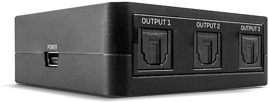 Lindy 3 Port TosLink Splitter 70480