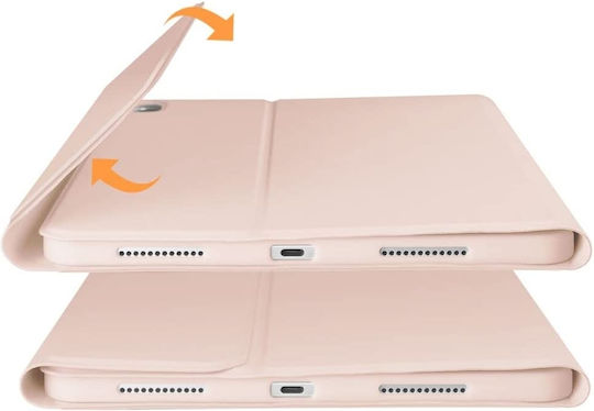 Tech-Protect SC PEN Флип капак с Клавиатура в Английски език САЩ Розов (iPad 2022 10.9'' - iPad 2022 10.9 инча / iPad 2025 11")