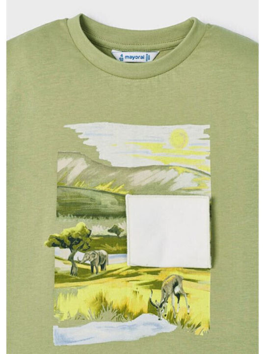 Παιδικό T-shirt Χακί Play