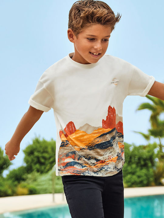 Mayoral T-shirt Πορτοκαλί