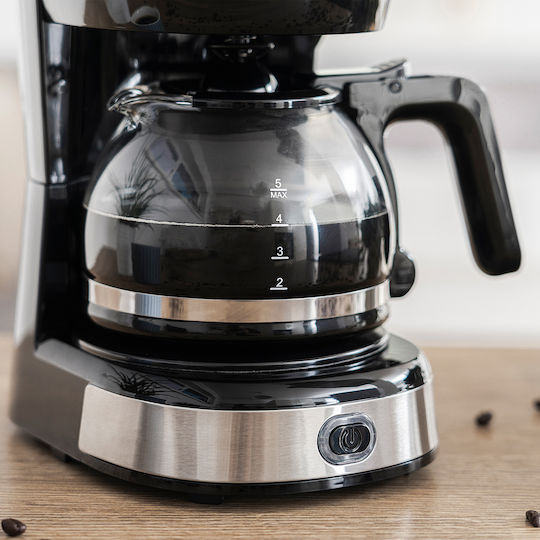 First Austria Filter Coffee Machine 750W Black