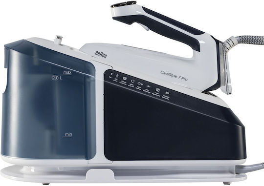 Braun CareStyle 7 Pro Steam Ironing Station 8bar with 2lt Container