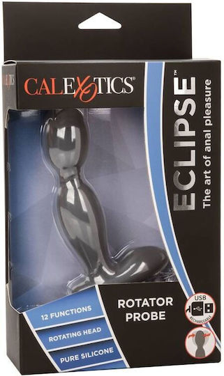 Calexotics Eclipse Rotator Probe Πρωκτικός Δονητής Γκρι 10.3cm