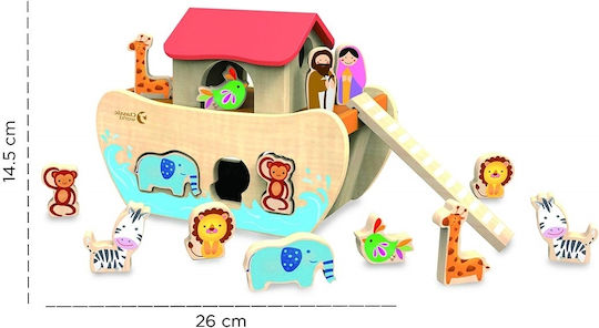 Classic World Arche Noah's Ark aus Holz für 36++ Monate