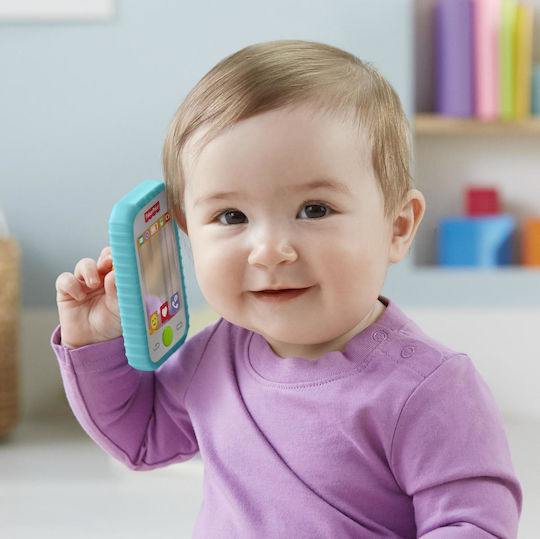 Fisher Price Jucărie Telefon Telefon Selfie cu Sunete pentru 3++ Luni