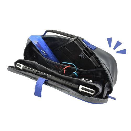 Hori Cargo Pouch Υφασμάτινη Θήκη Μεταφοράς για Κονσόλα Switch / Switch Lite / Switch OLED Pikachu Gengar & Mimikyu