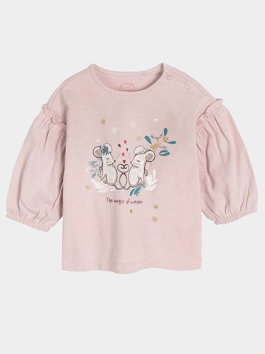 Cool Club Kids' Blouse Long Sleeve Pink