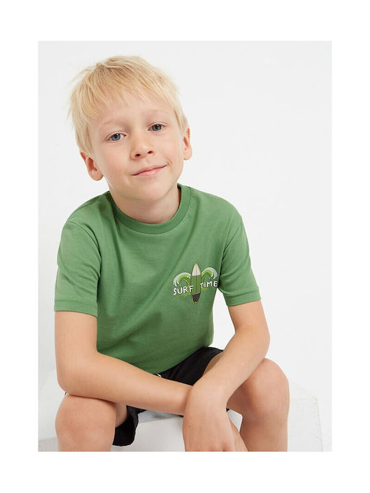 Mayoral Kids T-shirt Green