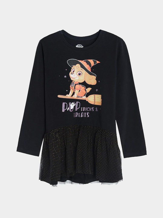 Cool Club Children's Tunic Long Sleeve Black