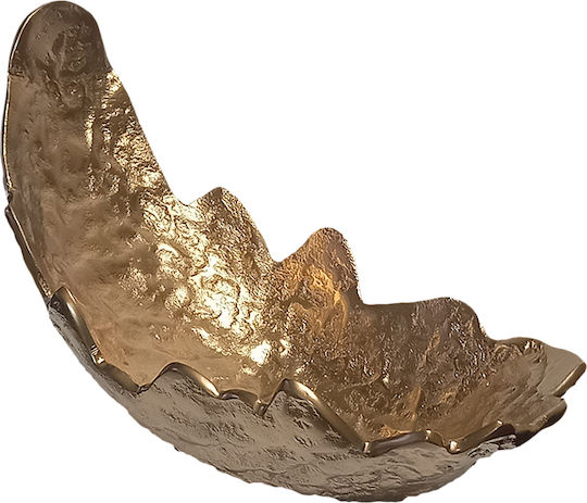Karvounis Fruit Bowl Metallic Brown 39x19cm