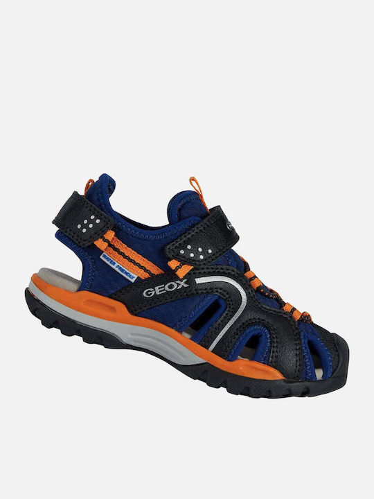 Shoe Sandals J Borealis Anatomic Navy Blue