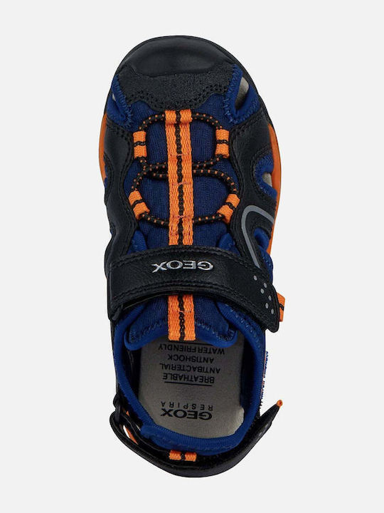 Shoe Sandals J Borealis Anatomic Navy Blue