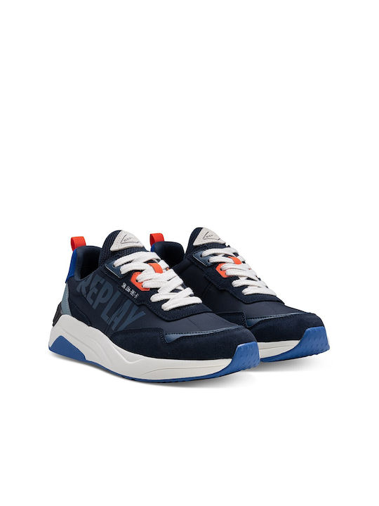 Replay Tennet Tint 2 Ανδρικά Sneakers Navy Μπλε