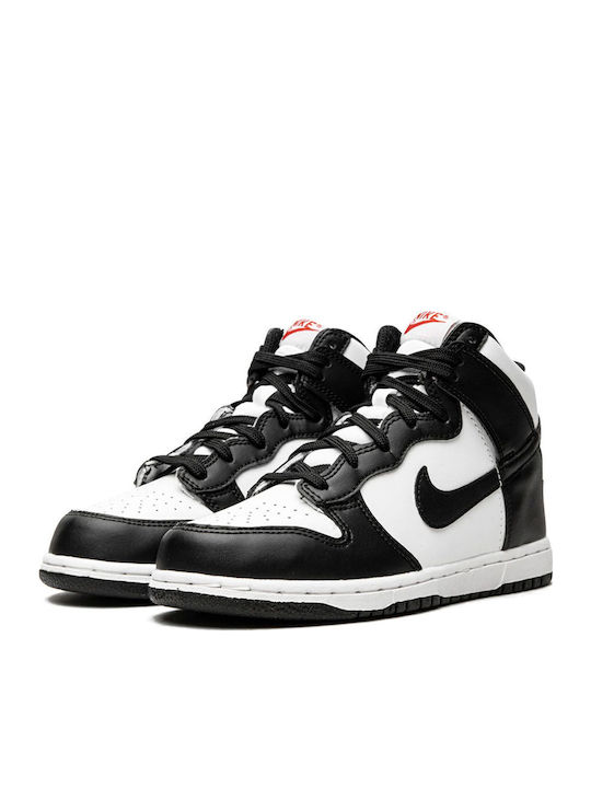 Dunk Hi Skinny PRM Botine Pentru Femei Negre / Albe / Roșu University