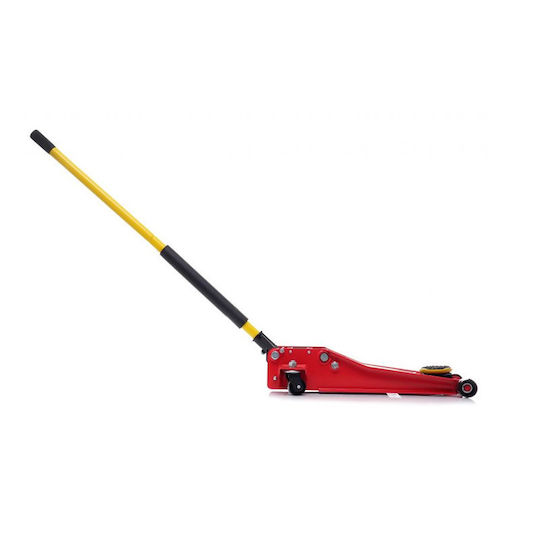 Kraft & Dele Hydraulic Carriage Jack with Lifting Capacity up to 50.5cm and Weight Capacity up to 3.5 Tons
