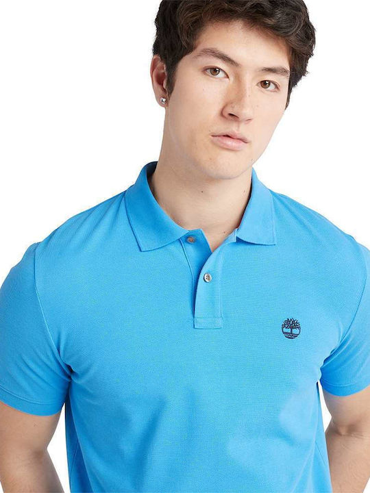 Millers Polo T-shirt Light Blue