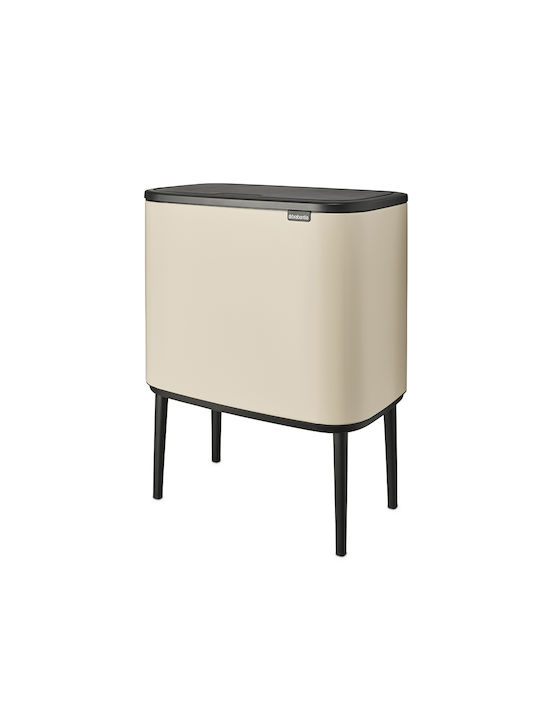 Brabantia Coș De Gunoi Bo Împingeți Soft Beige 33lt