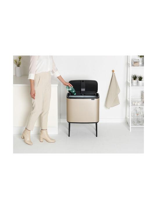 Brabantia Bo Abfalleimer Abfall Champagne 36Es 1Stück