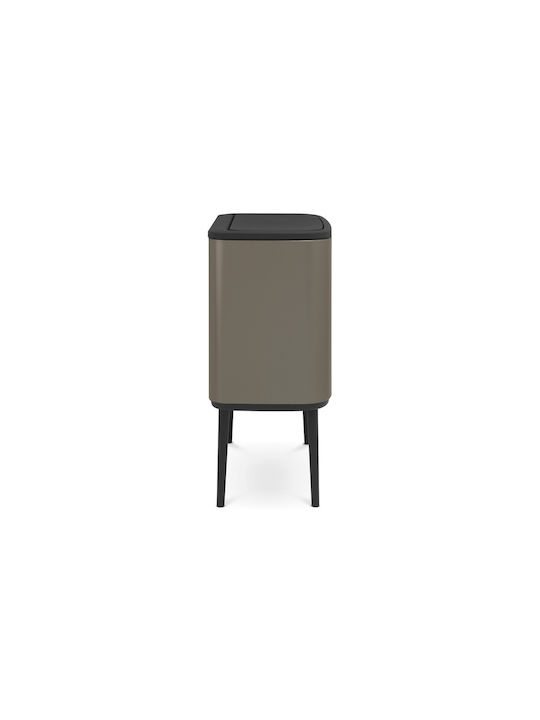 Brabantia Bo Waste Bin 34lt Platinum