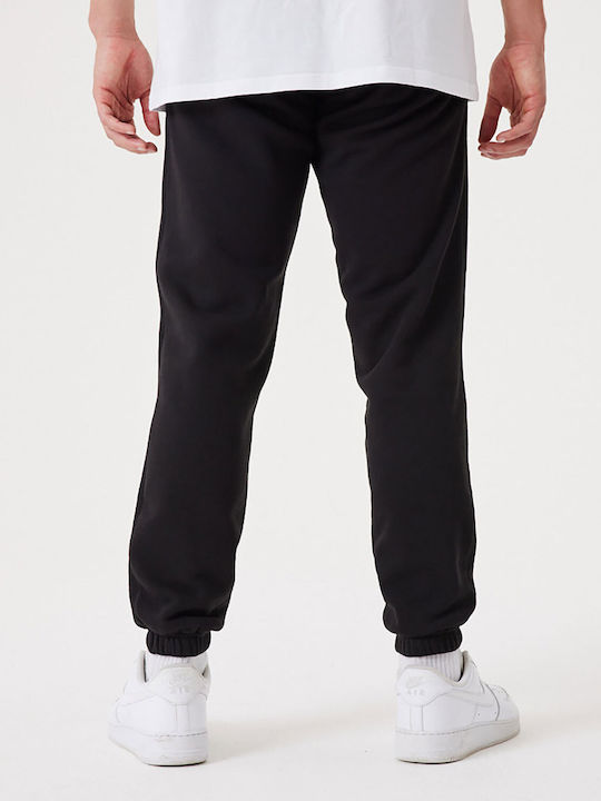 New Era Men's Sweatpants with Rubber Black