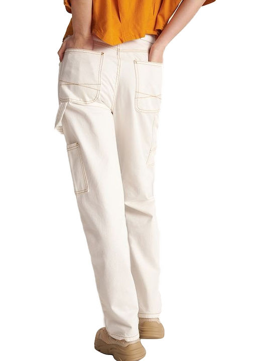 Attrattivo Women's Jean Trousers White