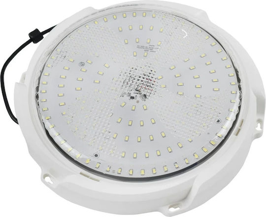 Foyu Wall Mounted Solar Light 200W 90lm Cold White 6500K with Photocell and Remote Control IP54 24cmx6.2cmcm