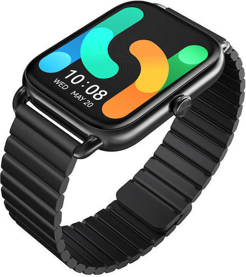 Haylou RS4 Plus Смартчасовник с Пулсомер (Черен)