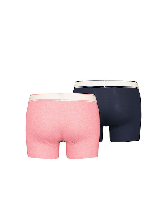 Levi's Ανδρικά Μποξεράκια Pink Combo 2Pack