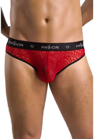 Passion Mike 031 Ανδρικό Sexy Slip Κόκκινο