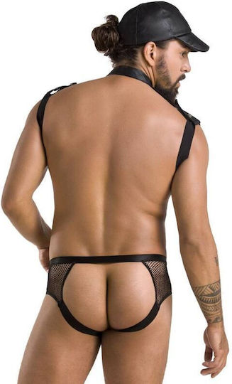 Passion John 038 Ανδρικό Sexy Σετ Black