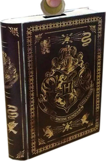 Paladone Harry Potter Cutiuta de bani Metalic Negru 15x4.5x18cm