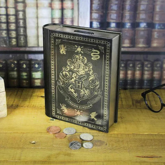 Paladone Harry Potter Cutiuta de bani Metalic Negru 15x4.5x18cm