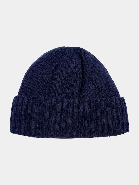 Carlton Beanie Ανδρικός Σκούφος με Rib Πλέξη σε Navy Μπλε χρώμα