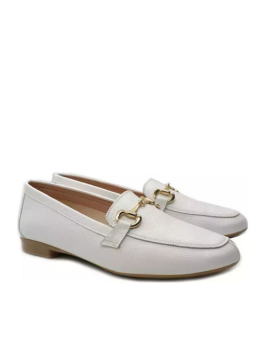 Women's Loafers in White Color