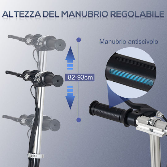 HomCom Electric Children's Scooter with 12km/h Max Speed in Black Color