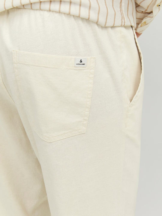 Men's Elastic Chino Trousers Moonbeam