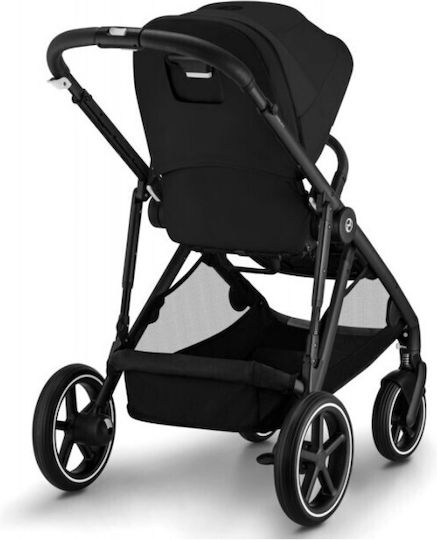 Cybex Gazelle S Blk Καρότσι Μωρού Kατάλληλο για Nεογέννητο Moon Black 12.6kg