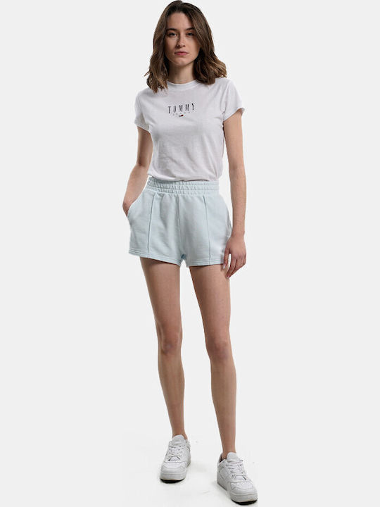 Essential Femei Talie înaltă Pantaloni scurți Pantaloni scurți Albastru deschis