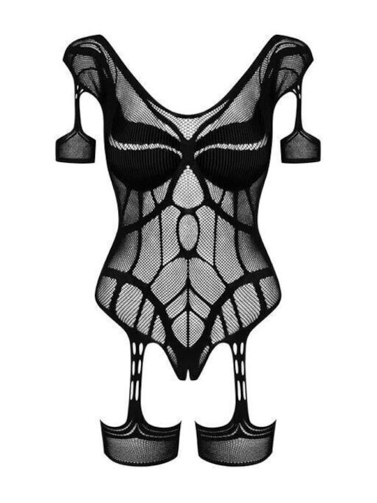 Obsessive Sexy Bodysuit Negru