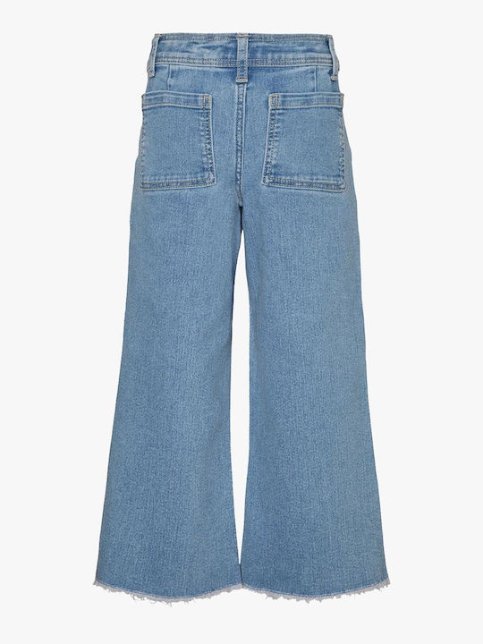 Vero Moda Pantaloni copii din denim Albastru