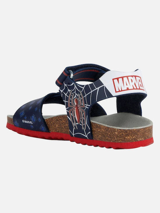 Детски Сандали Spiderman Анатомични Сини