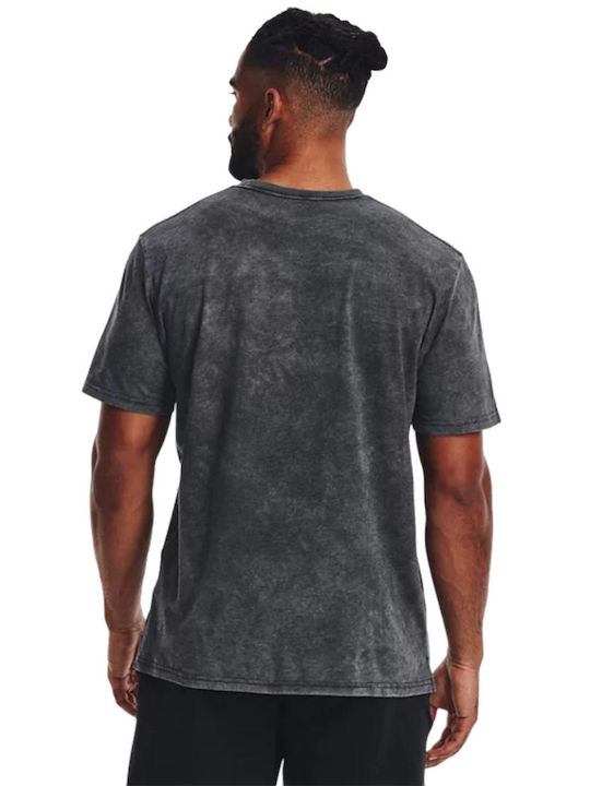 Under Armour Men's Athletic T-shirt Short Sleeve Gray