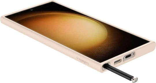 Spigen Ultra Hybrid Back Cover Plastic 2mm Sand Beige (Galaxy S23 Ultra)