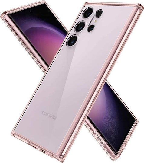 Spigen Ultra Hybrid Back Cover Plastic 2mm Rose Crystal (Galaxy S23 Ultra)