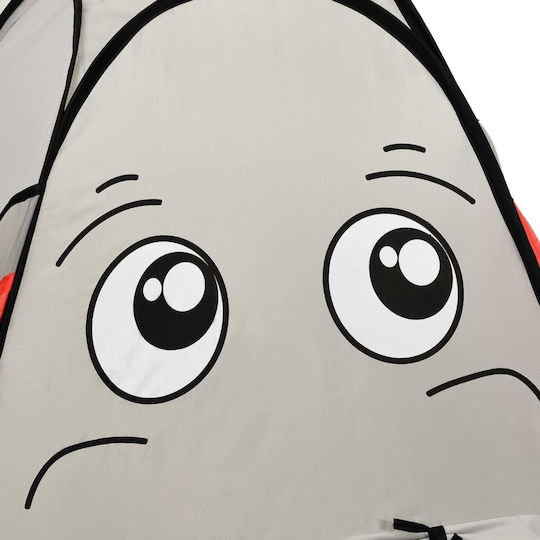 vidaXL Kinderzelt Elefant Gray